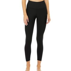 Aloyoga airlift legging hi waist 7/8 s black